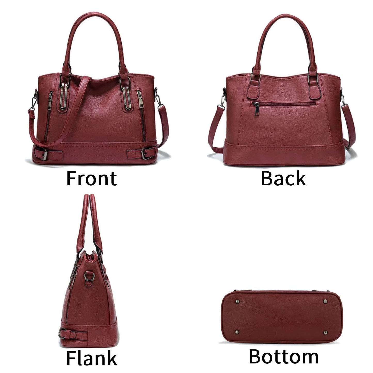 Unik 2024 Large-capacity Tote Bags/PU Shoulder Bags