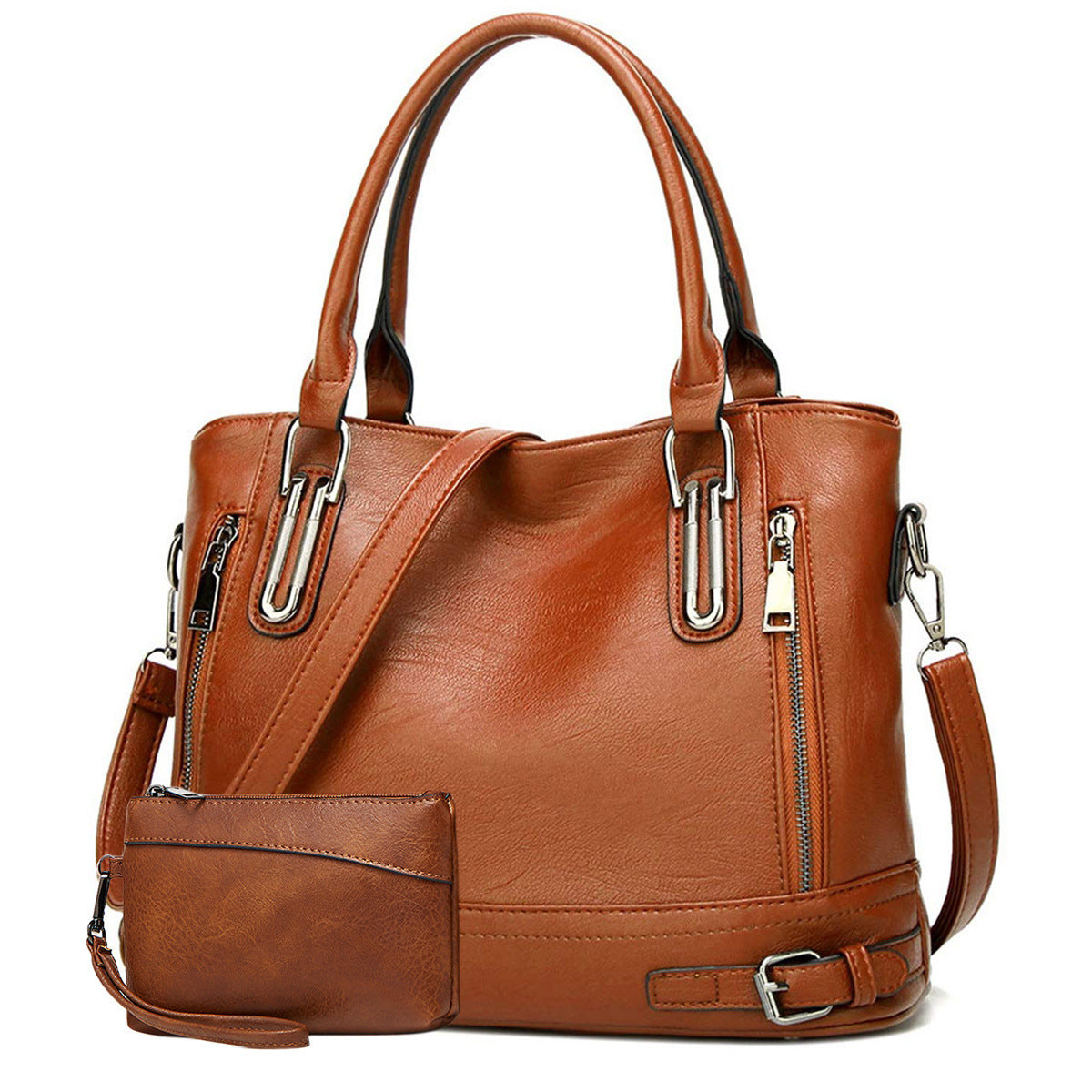 Unik 2024 Large-capacity Tote Bags/PU Shoulder Bags