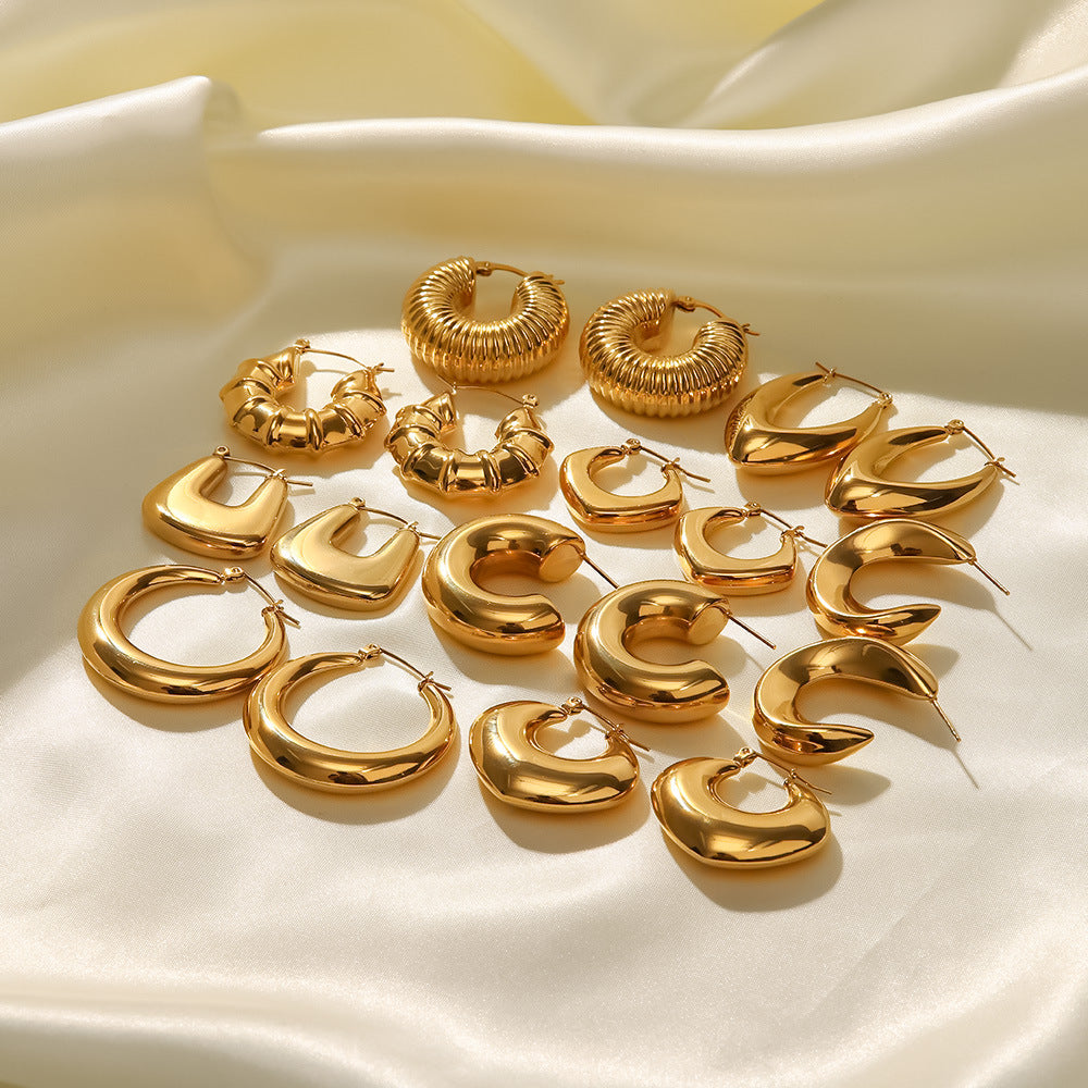 Unik Vintage earrings in 18-karat gold