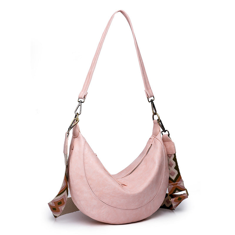 Unik Women Crossbody Bags with Wide Shoulder Strap