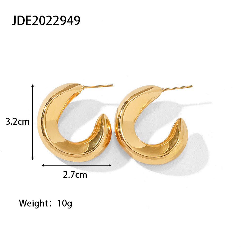 Unik Vintage earrings in 18-karat gold