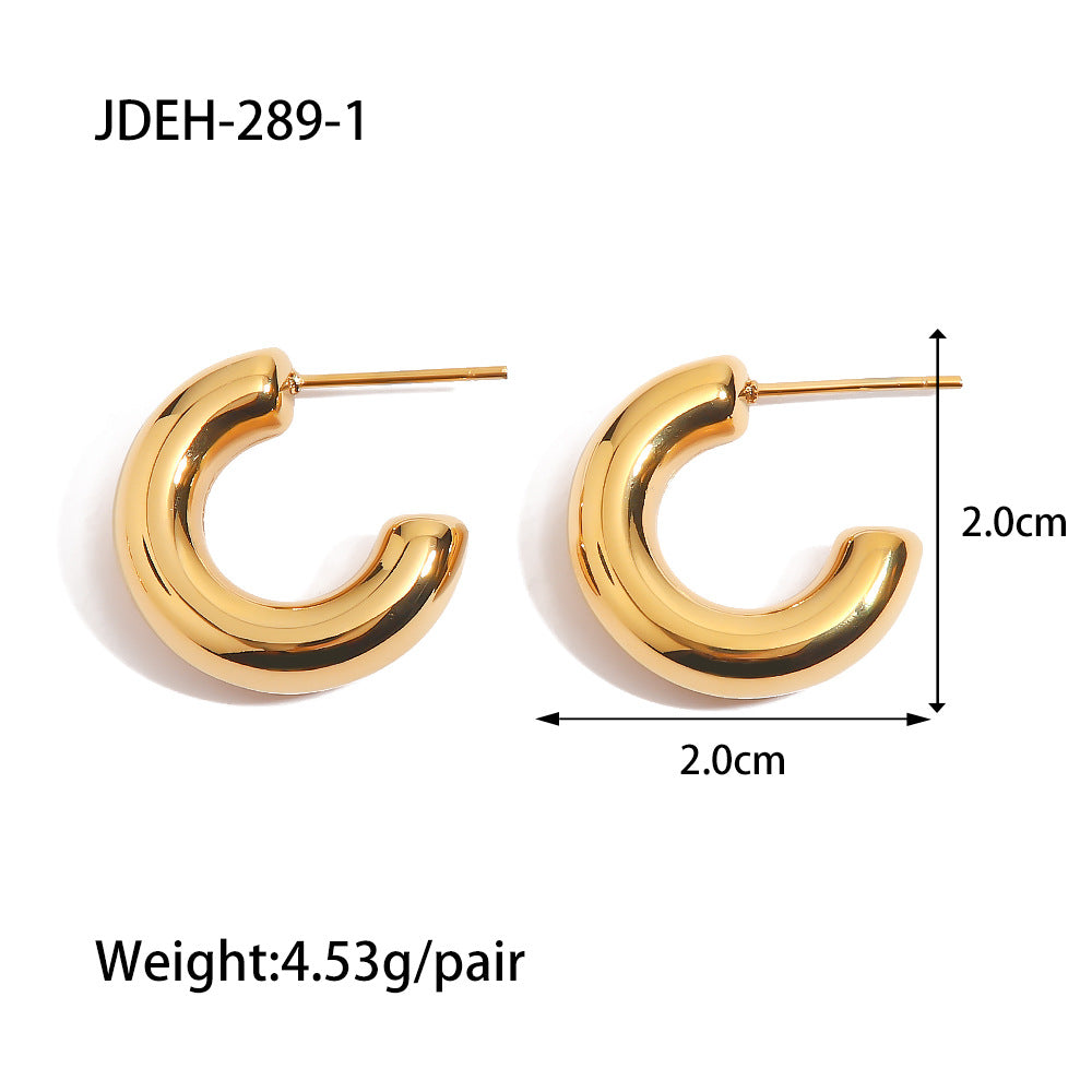 Unik Vintage earrings in 18-karat gold