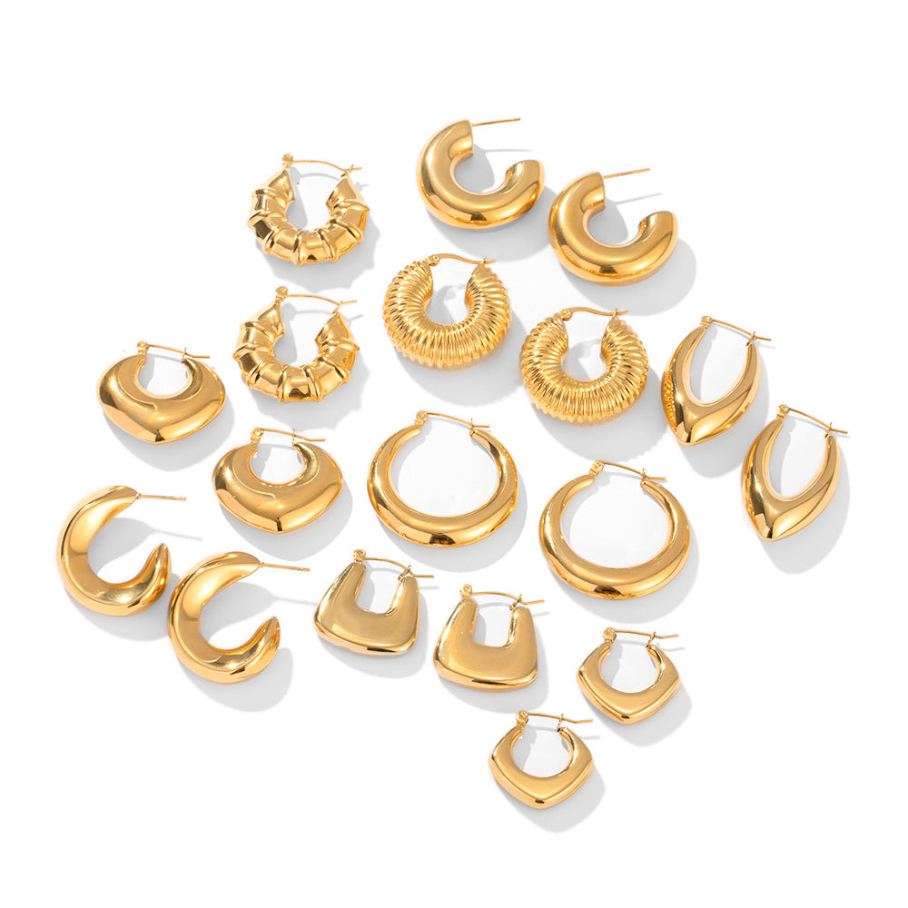 Unik Vintage earrings in 18-karat gold