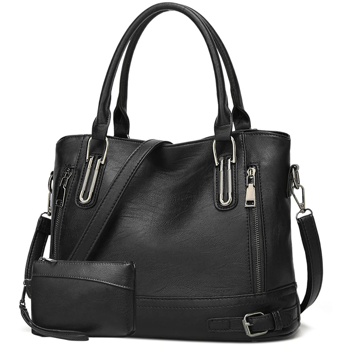 Unik 2024 Large-capacity Tote Bags/PU Shoulder Bags