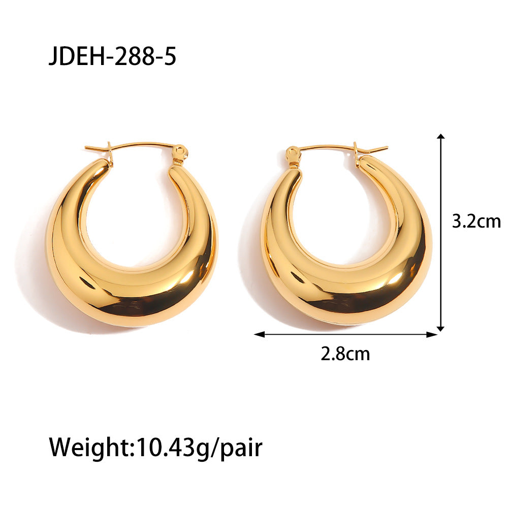 Unik Vintage earrings in 18-karat gold