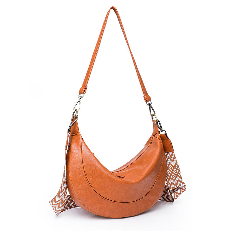 Unik Women Crossbody Bags with Wide Shoulder Strap