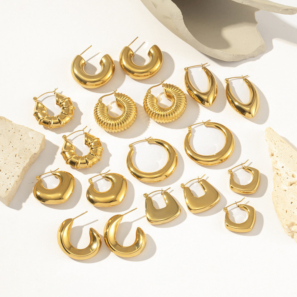 Unik Vintage earrings in 18-karat gold