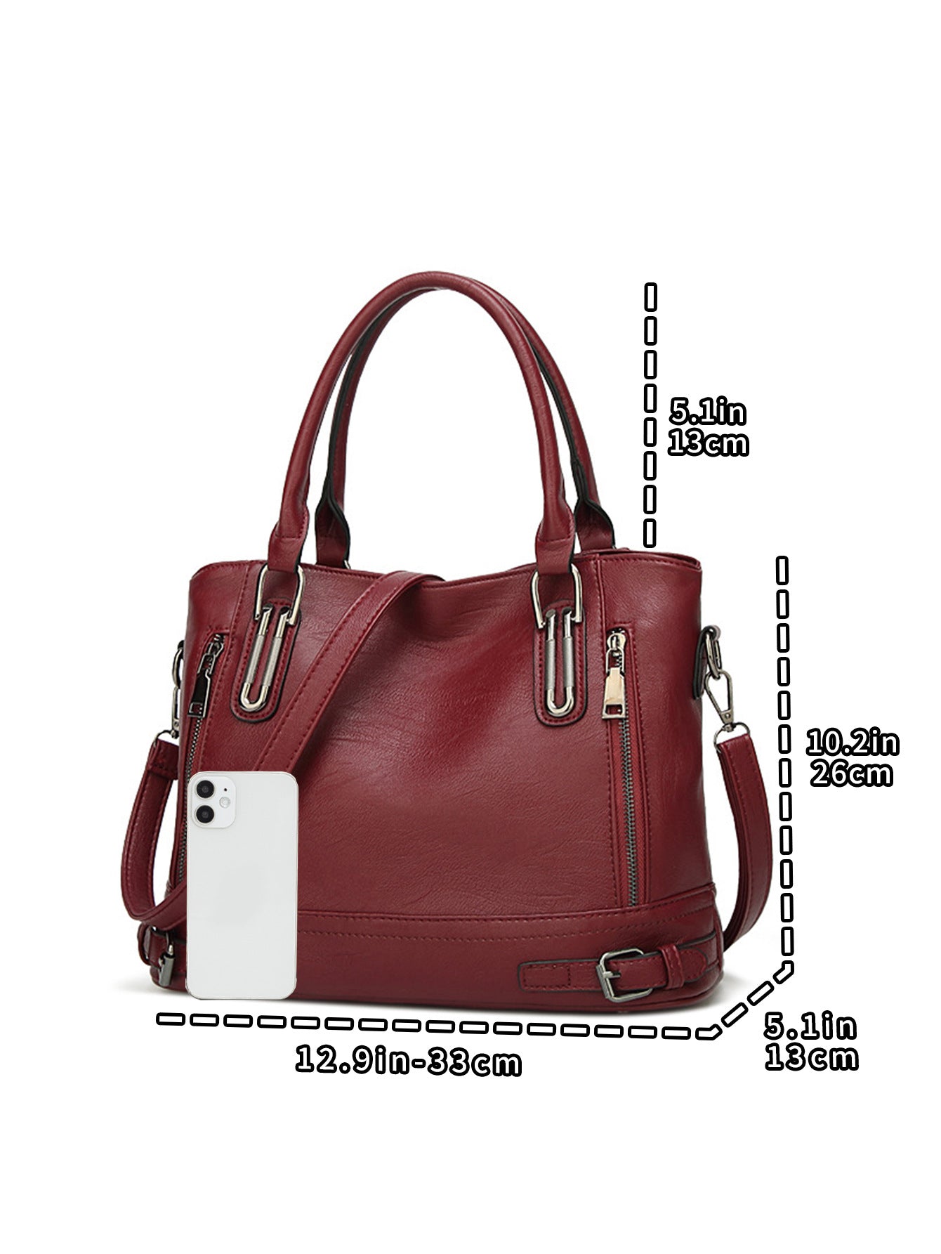 Unik 2024 Large-capacity Tote Bags/PU Shoulder Bags