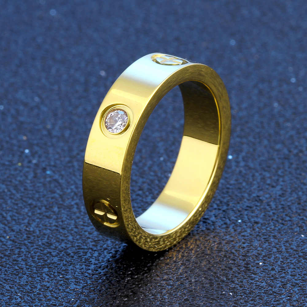 Unik Love Series Multiple Color Size Rhinestone Ring