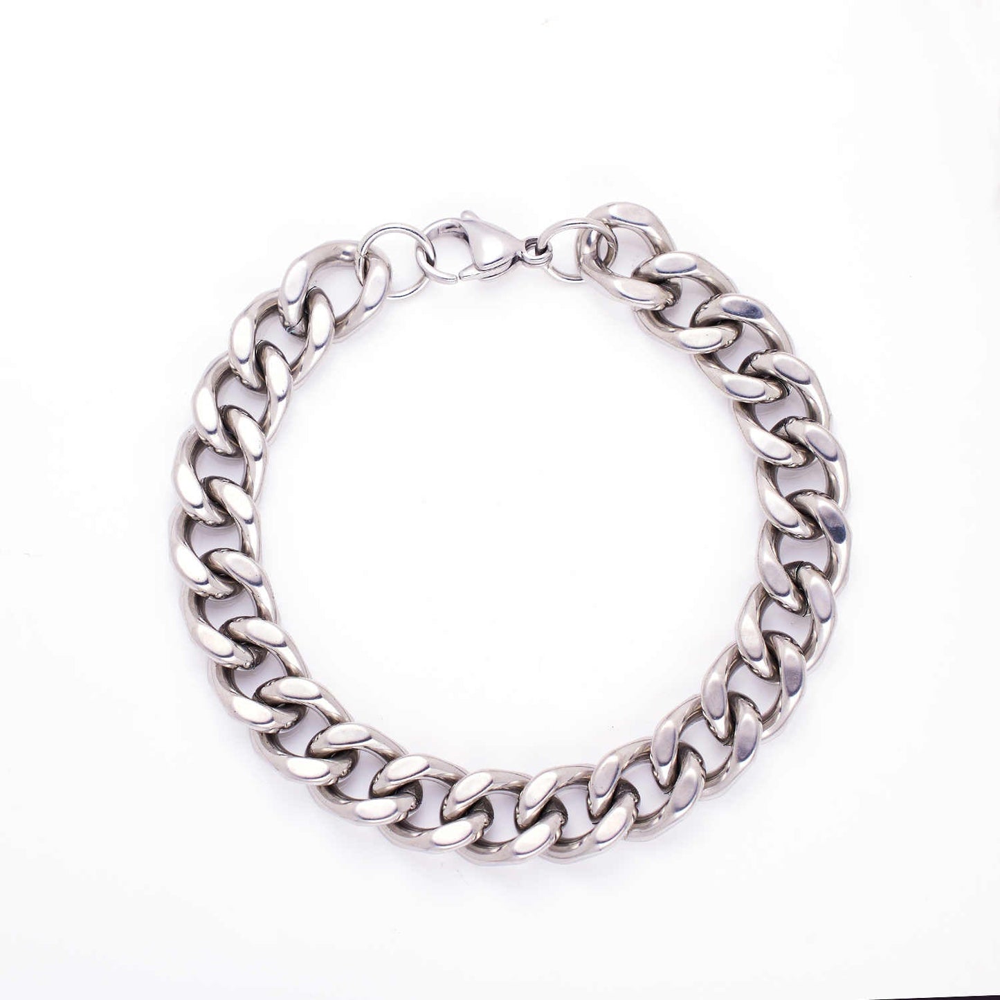 Unik Men's Stainless Steel 18K Gold Plated Creative Fashion Bracelet